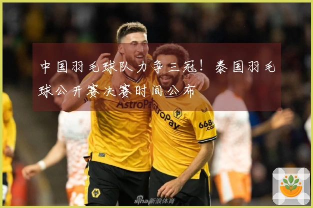 中国羽毛球队力争三冠！泰国羽毛球公开赛决赛时间公布